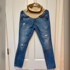 Maternity stretch skinny jeans
